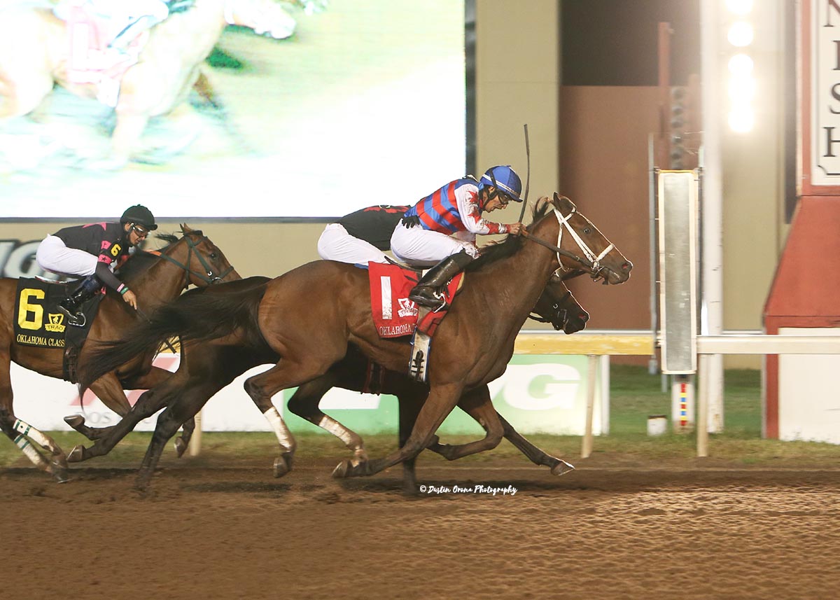 CASTER ONCE AGAIN ARRIVES FIRST WITH HORSES AS REMINGTON PARK STABLE AREA OPENS FOR THOROUGHBRED SEASON