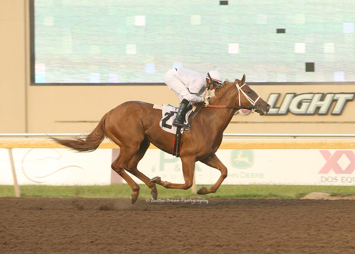 WILDATLANTICSTORM IMPRESSIVE IN WINNING SECOND CAREER RACE, SCORING TWO-YEAR-OLD FEATURE AT REMINGTON PARK