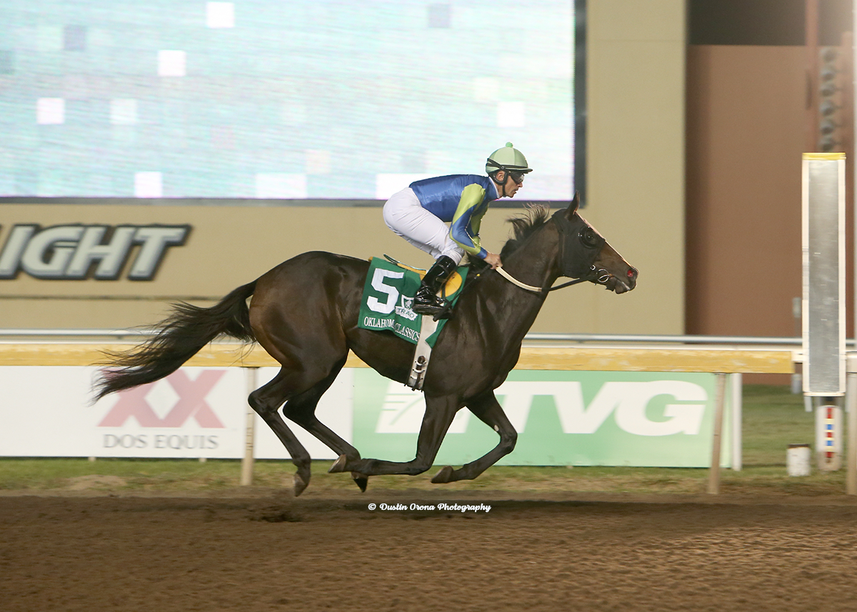 DOUDOUDOUWANADANCE REMAINS UNDEFEATED AFTER TWO RACES, TAKING OKLAHOMA CLASSICS LASSIE