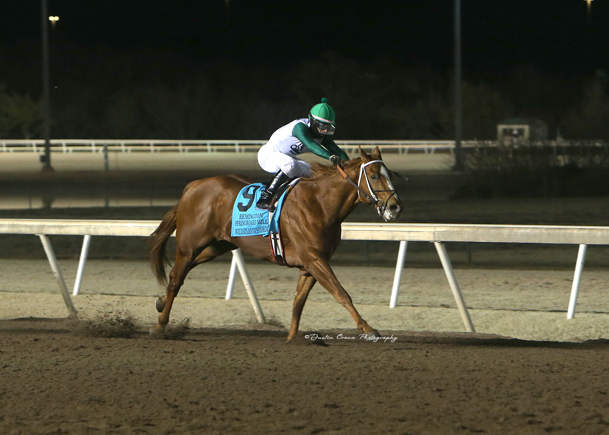 WILDATLANTICSTORM VOTED REMINGTON PARK HORSE OF THE MEET