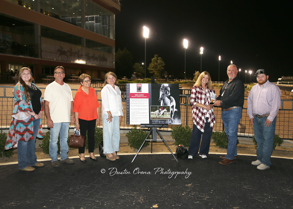 ALL-TIME WINNINGEST HORSE AT REMINGTON, WELDER, ALL-TIME WINNINGEST OWNER CALDWELL, AMONG FIVE INDUCTED INTO HALL OF FAME