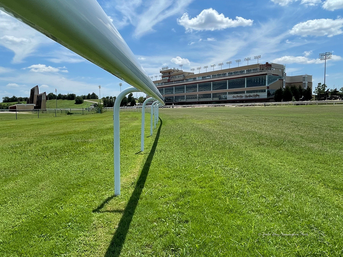 NEW TURF RAIL AT REMINGTON PARK PROVIDES SAFER RACING