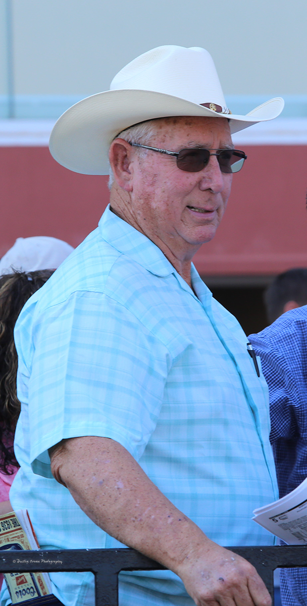OKLAHOMA HORSE RACING HALL OF FAME TRAINER C.R. TROUT SENDS OUT LETTA’S LEGACY FOR BULLET WORKOUT