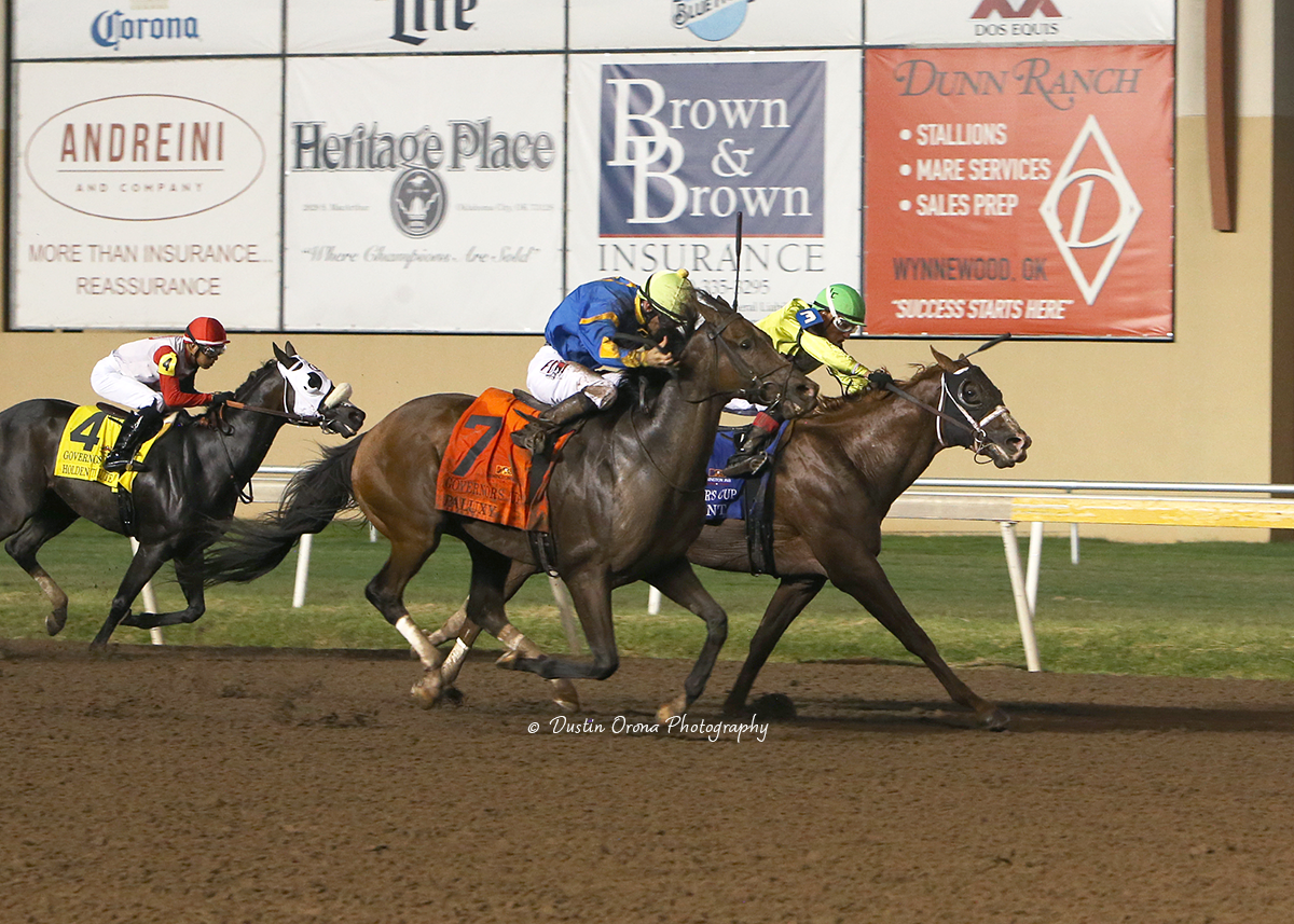 EIGHTEEN-TIME LEADING TRAINER AT REMINGTON PARK, STEVE ASMUSSEN, SENDS UNLOAD TO GOVERNOR’S CUP