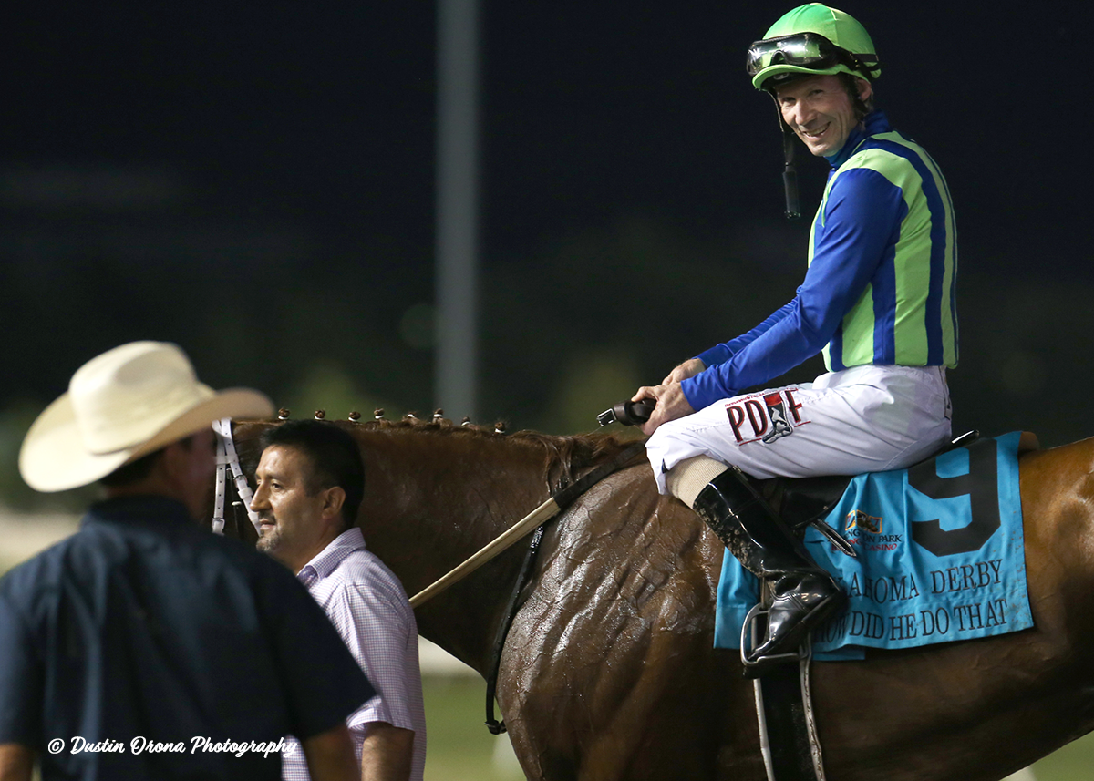 ELLIOTT HEALED AND READY TO DEFEND HIS RIDING TITLE AT REMINGTON PARK