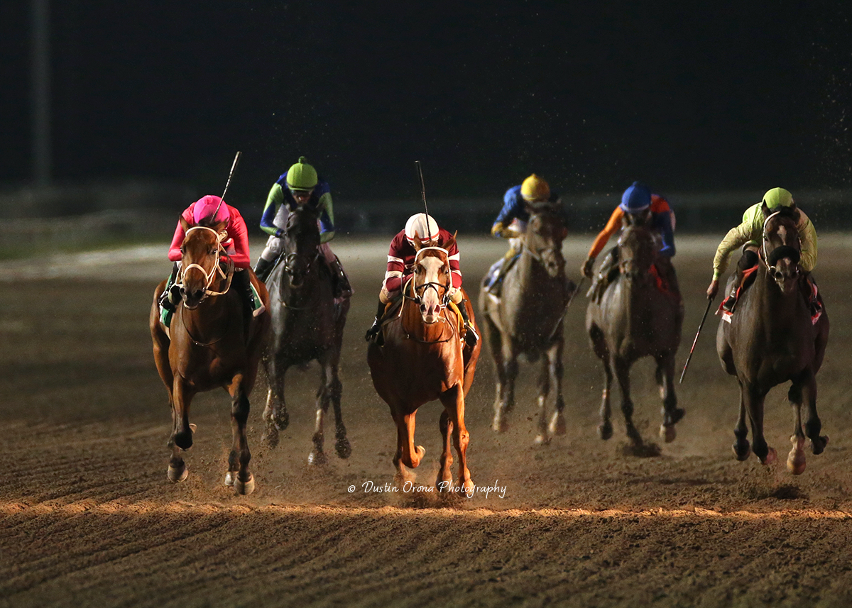HEAVY FAVORITE, UNLOAD, WAS ALL OUT TO WIN GOVERNOR’S CUP ON OPENING NIGHT AT REMINGTON PARK