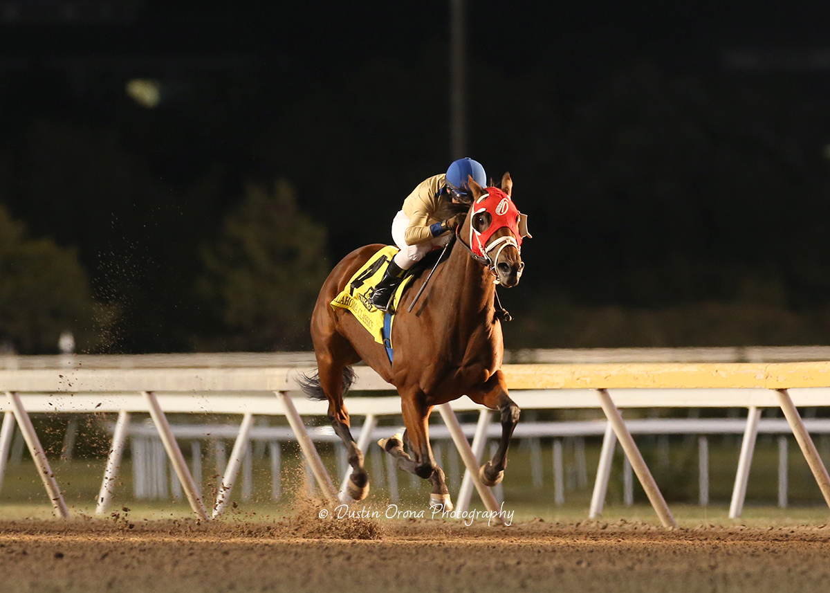 TAKE ME SERIOUS WAS SERIOUSLY EASY WINNER IN OKLAHOMA CLASSICS DISTAFF SPRINT AT REMINGTON PARK