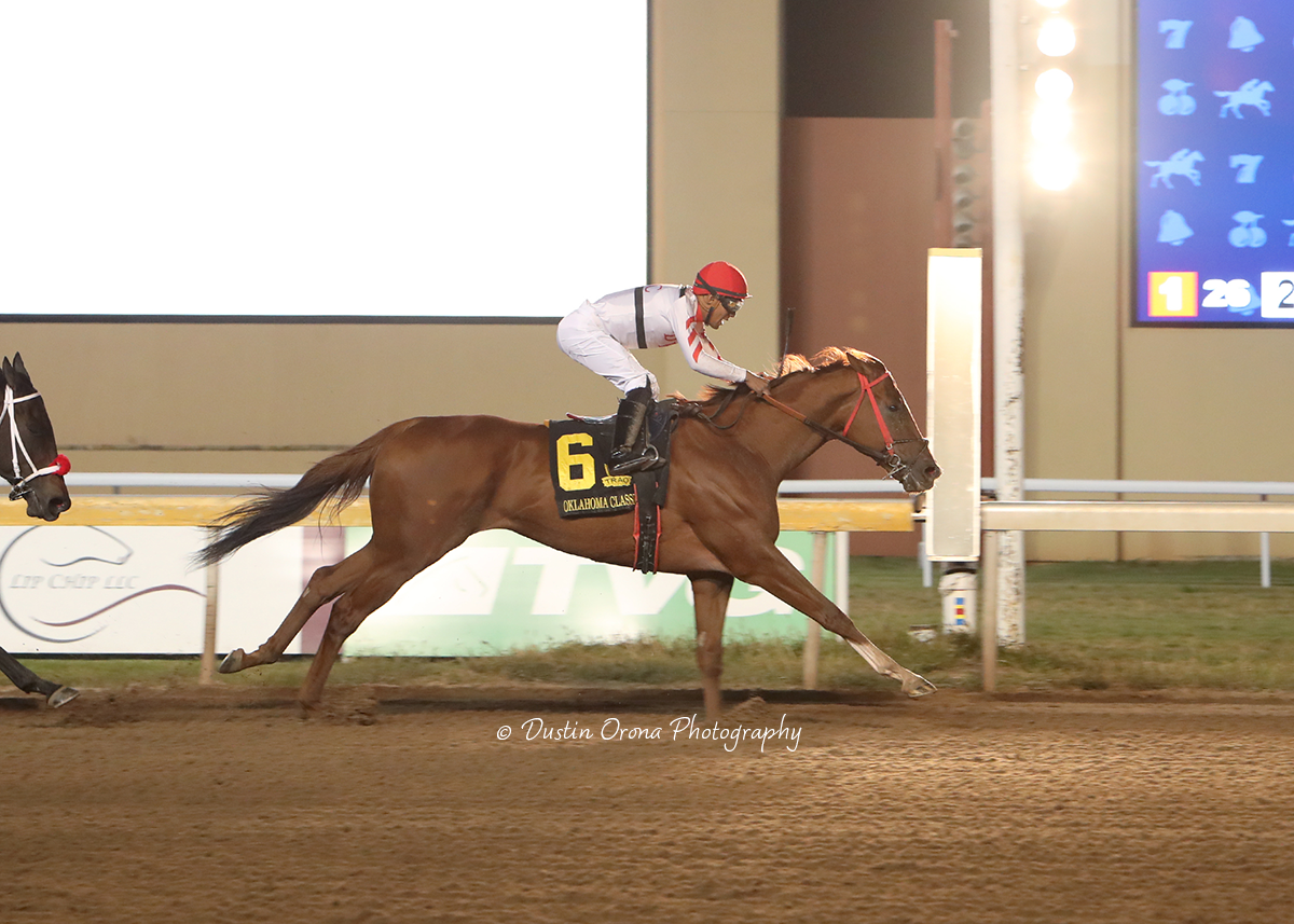 INCA EMPIRE PULLS OFF UPSET IN OKLAHOMA CLASSICS CUP FOR ALL-TIME WINNINGEST REMINGTON PARK OWNER DANNY CALDWELL