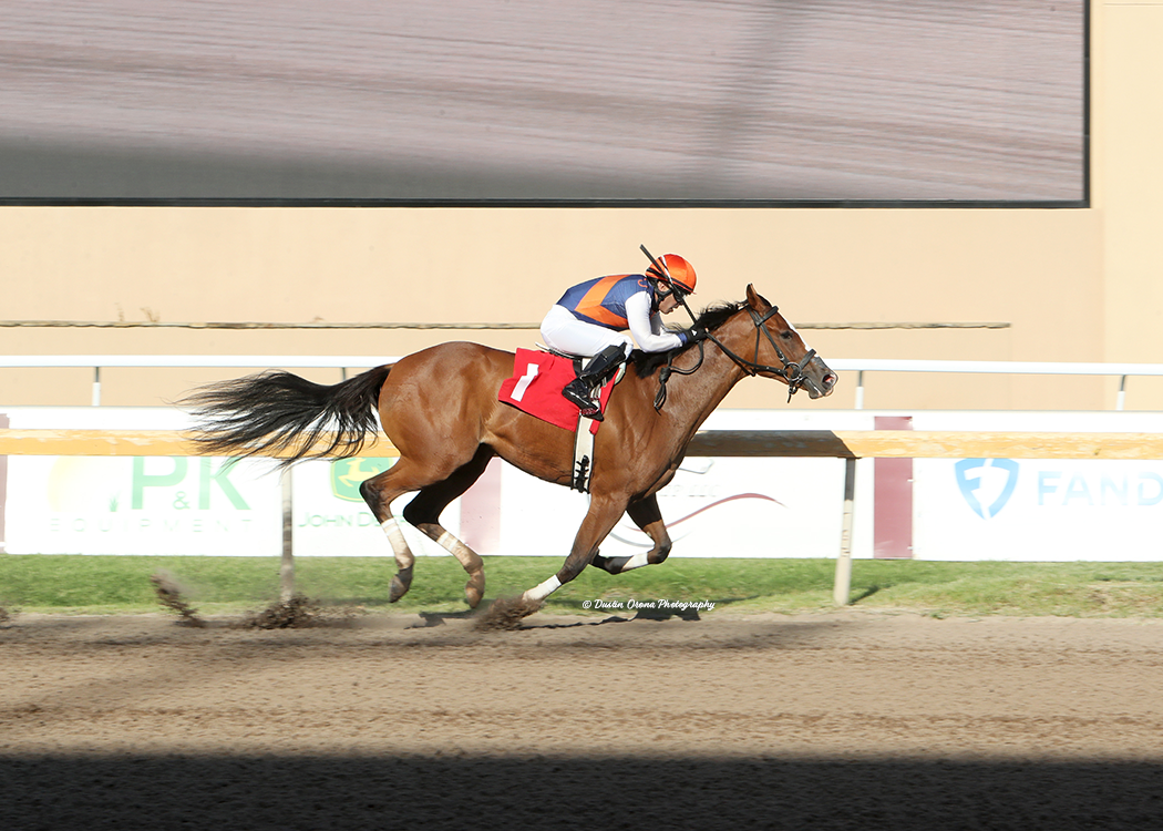 THE FIRST WINNER AT REMINGTON PARK COMES FROM THE TOP ROPE