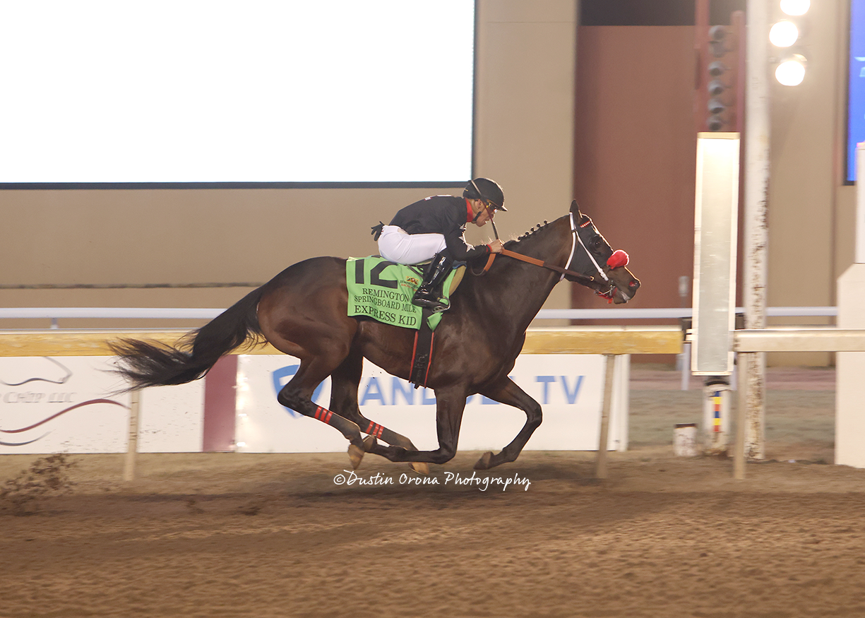 TRAINER JUSTIN EVANS HAS STRONG STABLE AT REMINGTON PARK; EXPRESS KID TO MISS OKLAHOMA DERBY