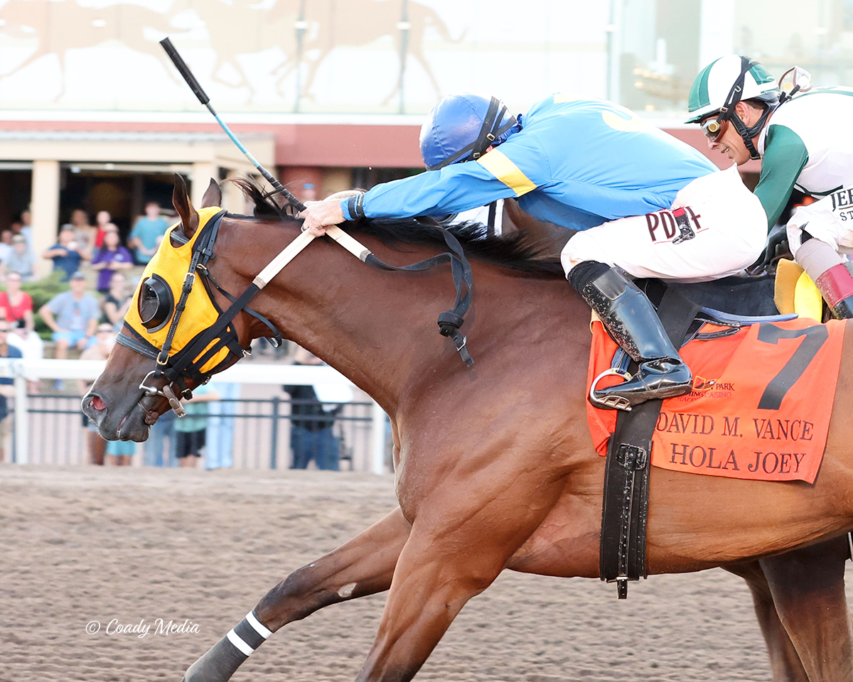BARGAIN BABY, HOLA JOEY, WINS VANCE SPRINT AT REMINGTN PARK