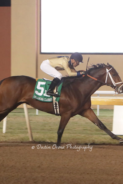 MISTER OMAHA KEEPS BALL ROLLING FOR LEADING OWNER BRYAN HAWK WITH VICTORY IN OKLAHOMA CLASSICS JUVENILE
