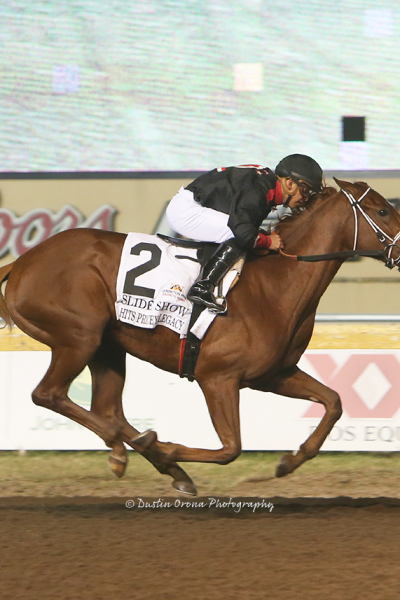HITS PRICEY LEGACY WINS FILLY DIVISION OF OKLAHOMA STALLION STAKES AT REMINGTON PARK