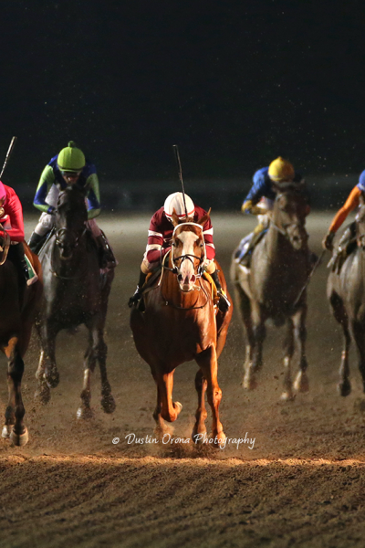 HEAVY FAVORITE, UNLOAD, WAS ALL OUT TO WIN GOVERNOR’S CUP ON OPENING NIGHT AT REMINGTON PARK