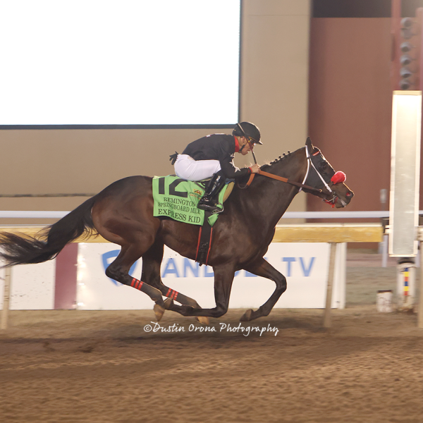 TRAINER JUSTIN EVANS HAS STRONG STABLE AT REMINGTON PARK;  EXPRESS KID TO MISS OKLAHOMA DERBY