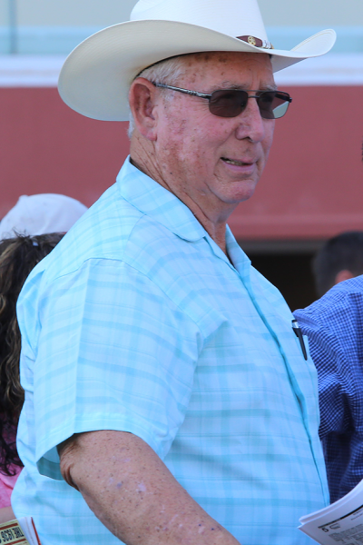 OKLAHOMA HORSE RACING HALL OF FAME TRAINER C.R. TROUT SENDS OUT LETTA’S LEGACY FOR BULLET WORKOUT