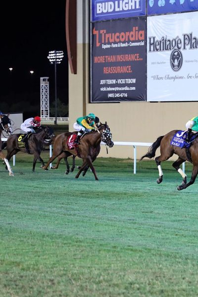 EAKLY WINS FOR HOME TEAM, TAKING GREAT WEST TURF SPRINT AT REMINGTON PARK