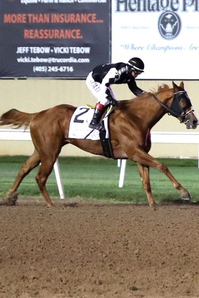 SO JACKSANN INHERITS WIN IN OKLAHOMA CLASSICS DISTAFF SPRINT AFTER HEAVY FAVORITE, LETTA’S LEGACY, IS DISQUALIFIED TO THIRD