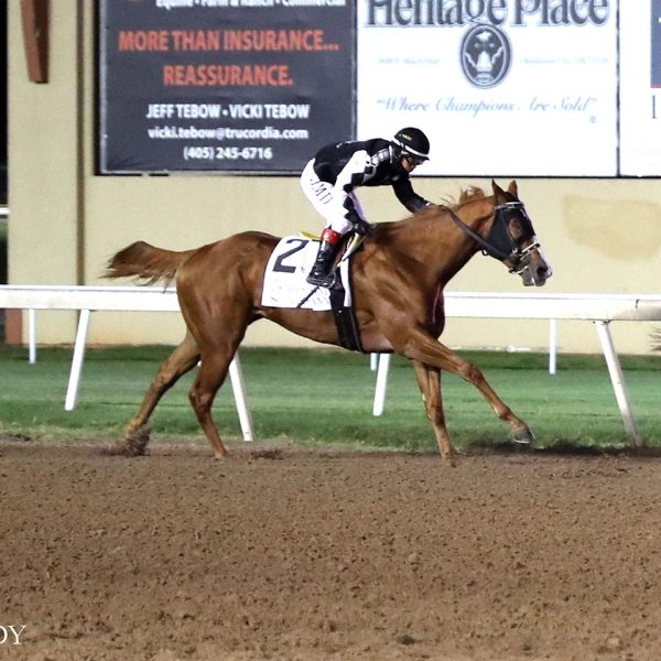 SO JACKSANN INHERITS WIN IN OKLAHOMA CLASSICS DISTAFF SPRINT AFTER HEAVY FAVORITE, LETTA’S LEGACY, IS DISQUALIFIED TO THIRD